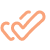 Minimalist heart paperclip design