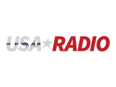 Logo featuring USA Radio with a star symbol.