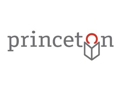 Princeton logo with a distinctive orange shield symbol.